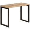 vidaXL Table &agrave; d&icirc;ner 110x50x76 cm Bois de manguier massif
