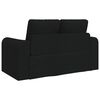 vidaXL Canap&eacute;-Lit 60cm Noir tissu