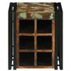 vidaXL Étagère à vin 35 x 35 x 39 cm Bois Recyclé Solide