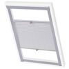 vidaXL Store pliss&eacute; Blanc M06/306