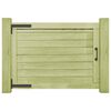vidaXL Portail de jardin Bois de pin impr&eacute;gn&eacute; 75x100 cm