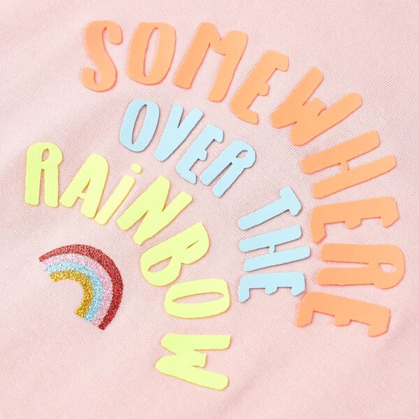 T-shirt pour enfants rose clair 104