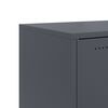 vidaXL Buffet anthracite 100,5x39x72 cm acier