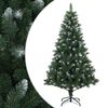 vidaXL Sapin de No&euml;l artificiel 180 cm PVC et m&eacute;tal Vert