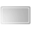 vidaXL Miroir de salle de bain LED avec miroir Transparent 100 x 60 cm