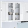 vidaXL Armoire de cuisine Kalmar Blanc brillant 80 x 31 x 100 cm