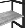 vidaXL &Eacute;tag&egrave;re Gris Sonoma 40 x 29,5 x 81 cm Bois d'ing&eacute;nierie