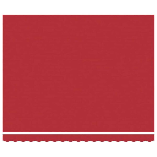 vidaXL Auvent R&eacute;tractable Rouge 400 &times; 300 cm Polyester et m&eacute;tal
