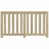 vidaXL Cache-radiateur ch&ecirc;ne sonoma 149x20x82 cm bois d'ing&eacute;nierie