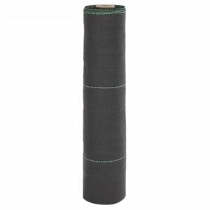 vidaXL Membrane anti-mauvaises herbes noir 0,5x200 m PP