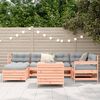 vidaXL Salon de jardin 7 pcs bois massif sapin de douglas