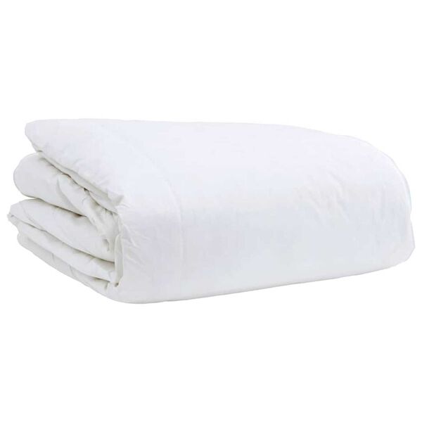 vidaXL Couette Blanc 260 x 220 cm Plume