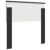 vidaXL T&ecirc;te de lit Ch&ecirc;ne noir 90 cm Bois d'ing&eacute;nierie