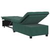 vidaXL Canap&eacute;-Lit Vert fonc&eacute; 194 x 67 x 82 cm Velours