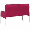 vidaXL Canap&eacute;s avec coussin 110cm Bordeaux Contreplaqu&eacute;