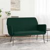 vidaXL Banc Vert foncé 108x79x79 cm Velours