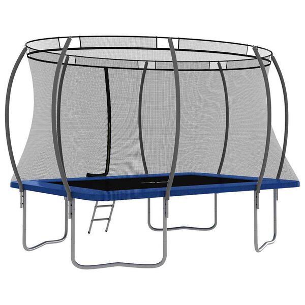 vidaXL Ensemble de trampoline rectangulaire 335x244x90 cm 150 kg