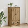 vidaXL Haut Armoire avec tiroir Ch&ecirc;ne artisanal 60 x 35,5 x 103,5 cm