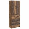 vidaXL Ensemble de Meubles 2 pcs Bois ancien 66 x 34,5 x 87 cm