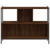 vidaXL Bibliothèque chêne marron 102x28x77,5 cm bois d'ingénierie