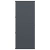 vidaXL Portant de bois chauffage anthracite 40x30x75 cm