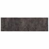 vidaXL Tapis de Cuisine b&eacute;ton noir 150 x 45 cm 100% Polyamide Lavable