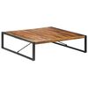 vidaXL Table basse 140x140x40 cm Bois solide