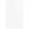 vidaXL Bureau Blanc brillant 100 x 50 x 78 cm Bois d'ing&eacute;nierie