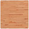 vidaXL Dessus de table 70x70x4 cm carr&eacute; bois massif de h&ecirc;tre