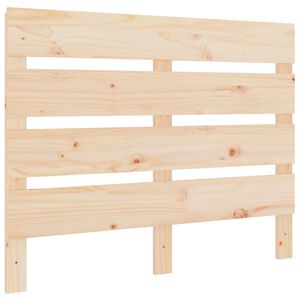 vidaXL T&ecirc;te de lit 90x3x80 cm Bois massif de pin