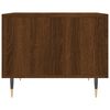 vidaXL Table basse Chêne marron 50x50x40 cm Bois d'ingénierie