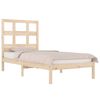 vidaXL Cadre de lit sans matelas 90x190 cm bois de pin massif