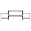 vidaXL Meuble TV Sonoma gris 157x35x52 cm bois d'ingénierie