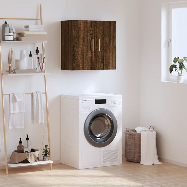 vidaXL Armoire murale chêne marron 60x31x60 cm bois d'ingénierie