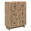 vidaXL Armoire &agrave; tiroirs 66 x 34,5 x 90 cm Bois d'ing&eacute;nierie