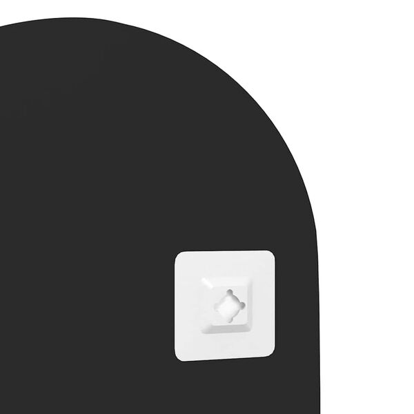 vidaXL Miroir mural 45x100 cm Verre Ovale