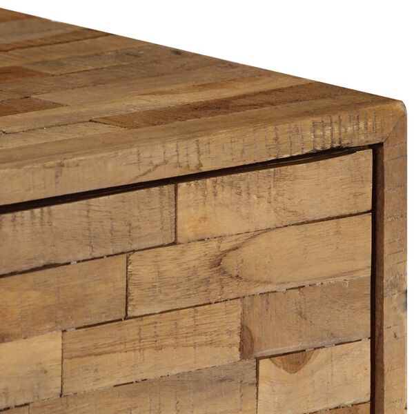 vidaXL Ensemble de buffets 3 pcs Bois de teck recycl&eacute;
