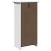 vidaXL Armoire de salle de bain BODO blanc 44x30x90 cm