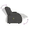 vidaXL Fauteuil de massage inclinable avec porte-gobelets 4 places