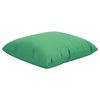 vidaXL Coussins de canap&eacute; lot de 4 vert 40x40 cm tissu