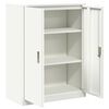 vidaXL Armoire de rangement Blanc 80 x 40 x 105 cm Acier
