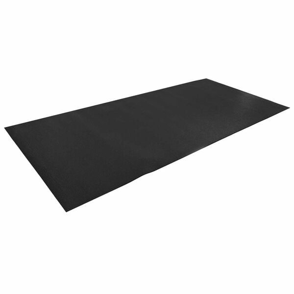 vidaXL Tapis de Protection Sport Noir 200 x 90 x 0,6 cm PVC