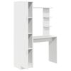 vidaXL Bureau 2 pcs Blanc