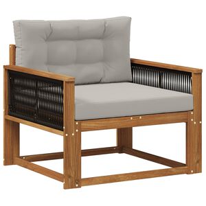 vidaXL Sofa de milieu ext&eacute;rieur Naturel