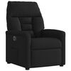 vidaXL Fauteuil inclinable &eacute;lectrique Noir Tissu