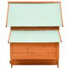 vidaXL Poulailler 150x96x110 cm Bois de sapin massif