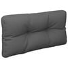 vidaXL Coussins de palette lot de 2 anthracite tissu