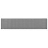 vidaXL Tapis de couloir Gris fonc&eacute; 50x250 cm