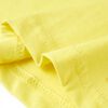 T-shirt pour enfants avec manches courtes jaune 92