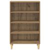 vidaXL Buffet Ch&ecirc;ne artisanal 57 x 35 x 89.5 cm Bois d'ing&eacute;nierie